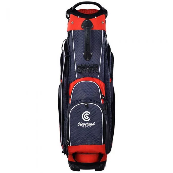 Cleveland Friday Cart Bag - Charcoal/Red/White