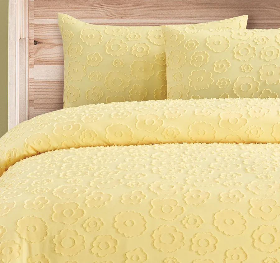 Daisee Do Quilt Cover Set Range Yellow