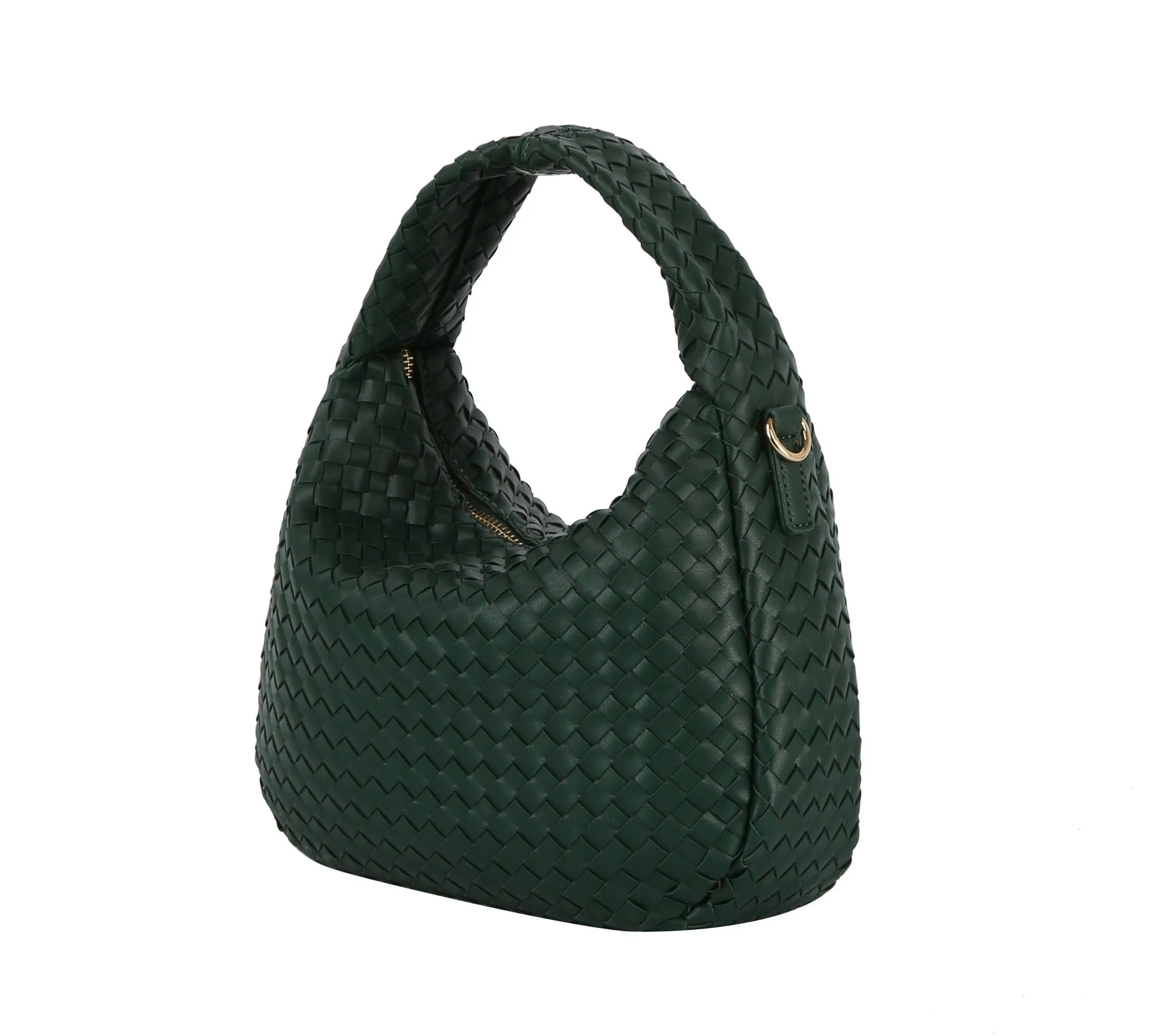 DE0758 Alison Woven Hobo Bag