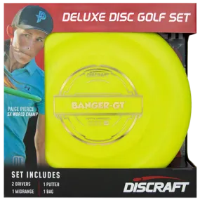 Discraft Deluxe 4 Disc Golf Set with Bag