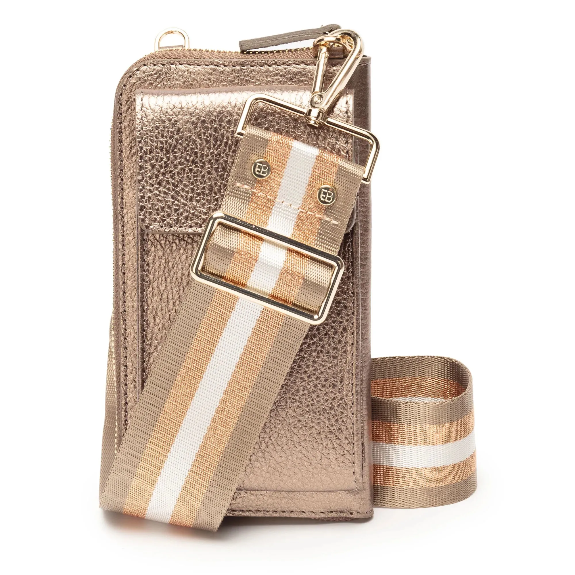 Elie Beaumont Phone Bag in Bronze