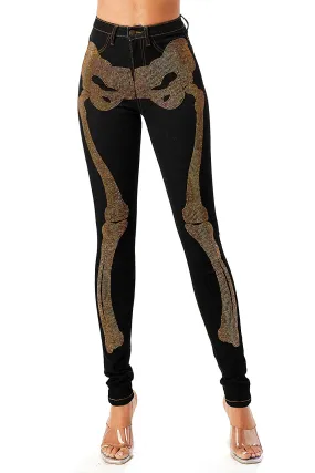 Embellished X-Ray Skinnys