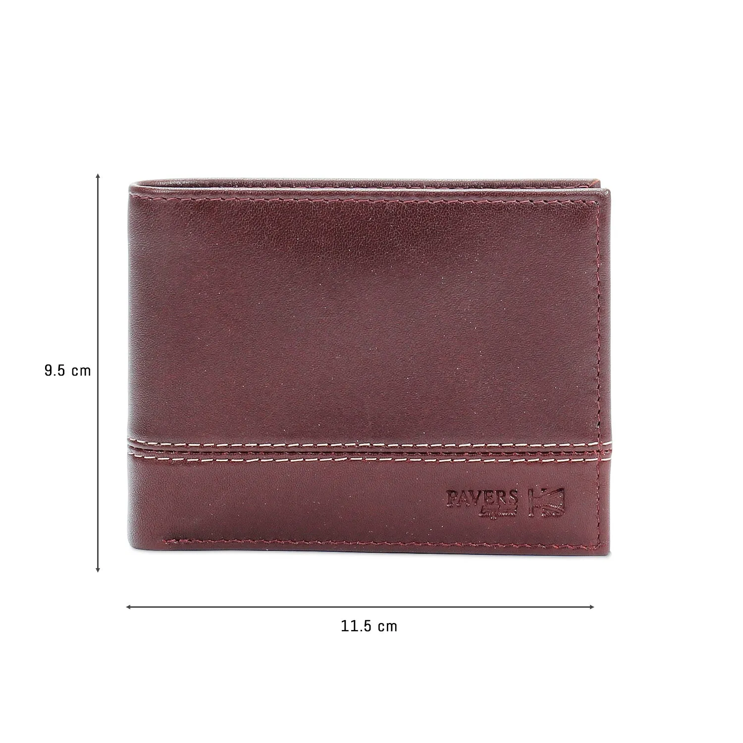 Embossed Monogram Bifold Wallet