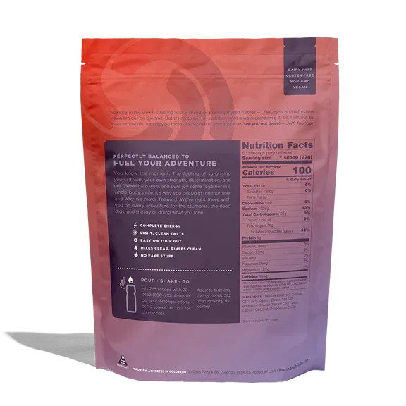 Endurance Fuel - Caffinated Drink Mix (50 Serving Bag)