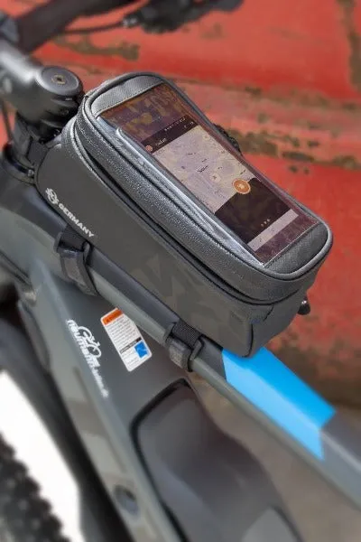 Explorer Smart Top Tube Mount Bag W/Cell Phone Holder