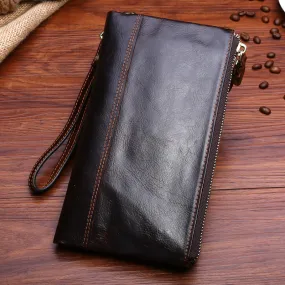 Fashion Leather Zipper Phone Wallet 9334