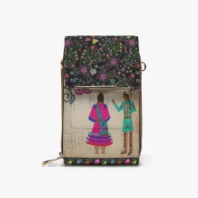 Floral Ledger Sweathearts Mobile Phone Chest Bag