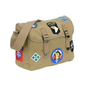 Geanta Camvas Shoulder Bag Wwii Emblems