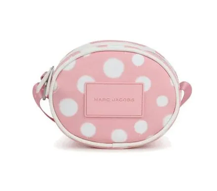 Girls Pink & White Spot Shoulder Bag