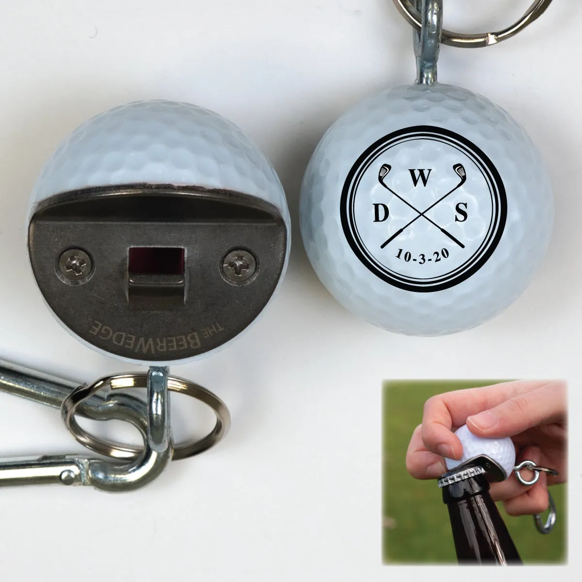 Golf Ball Bottle Opener