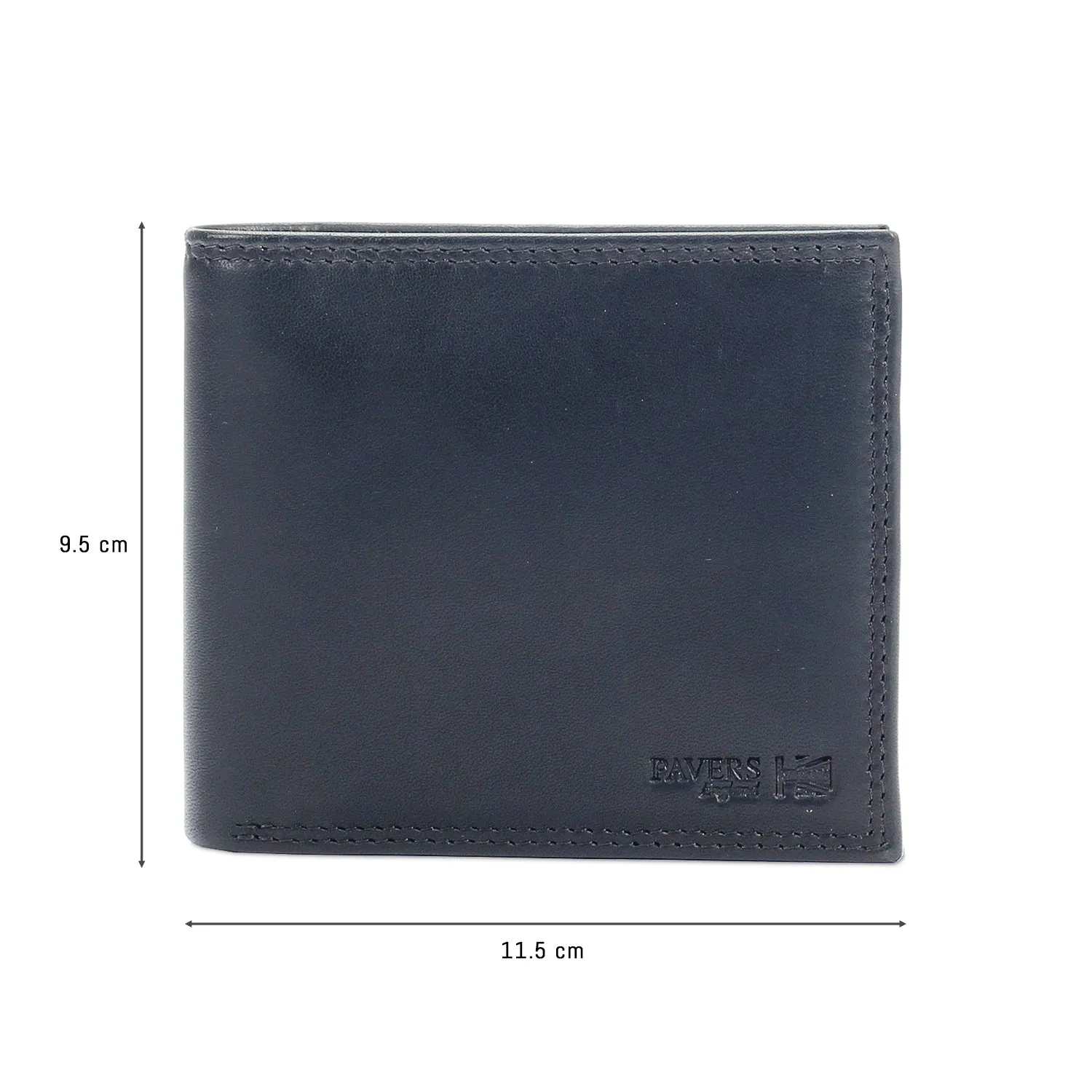 Grained Leather Bifold Wallet