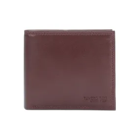 Grained Leather Bifold Wallet