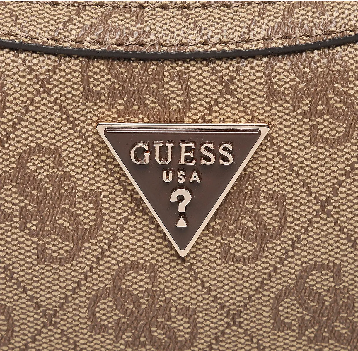 Guess Eco Craig Mini Crossbody bag In Lattee For Women