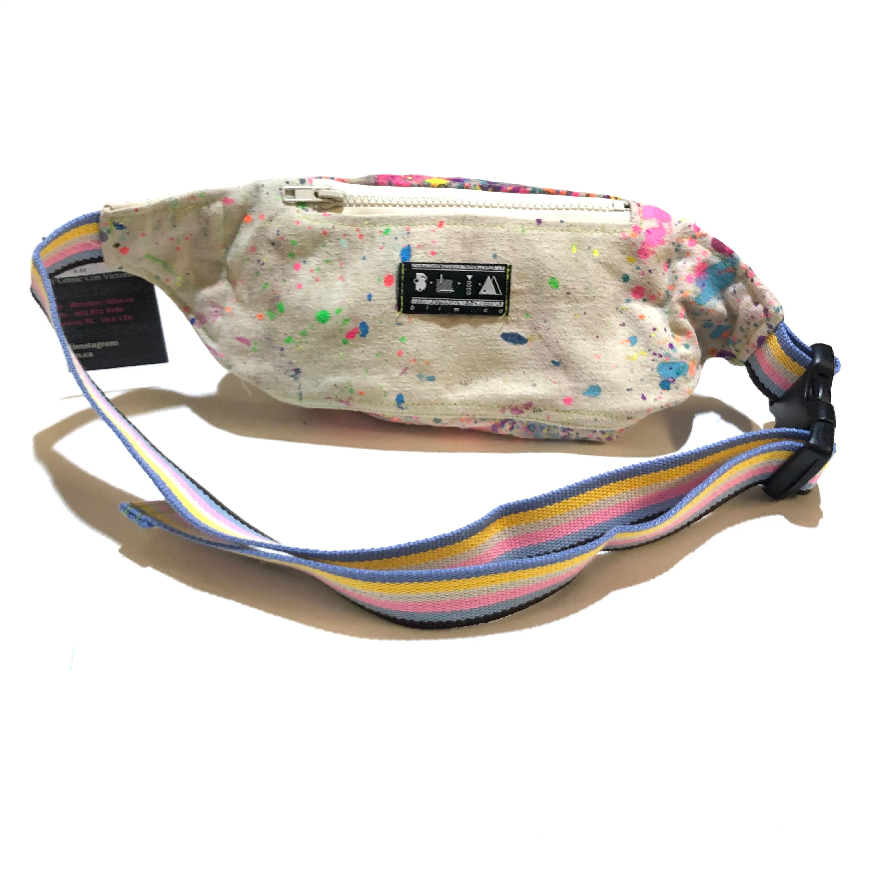 Hand-splattered Fanny Pack