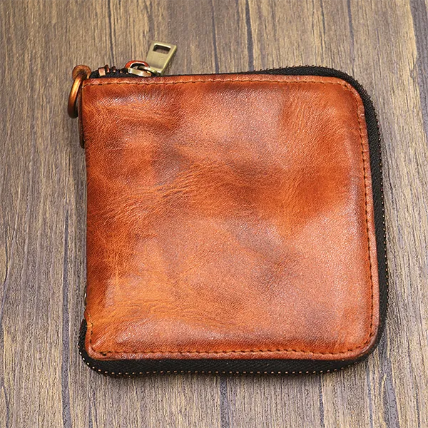 Handmade Leather Retro Small Wallets