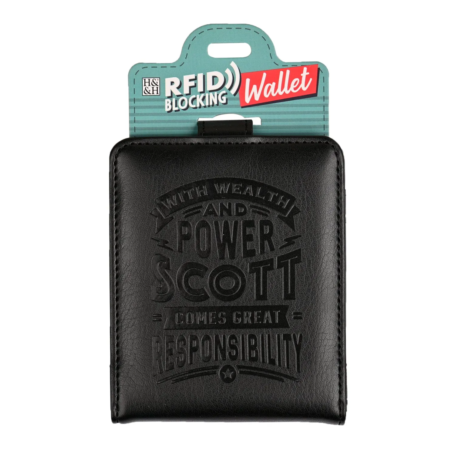 History & Heraldry Personalised RFID Wallet - Scott