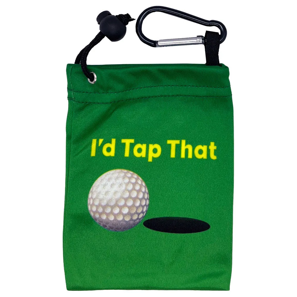 I'd Tap That Golf Tee Bag