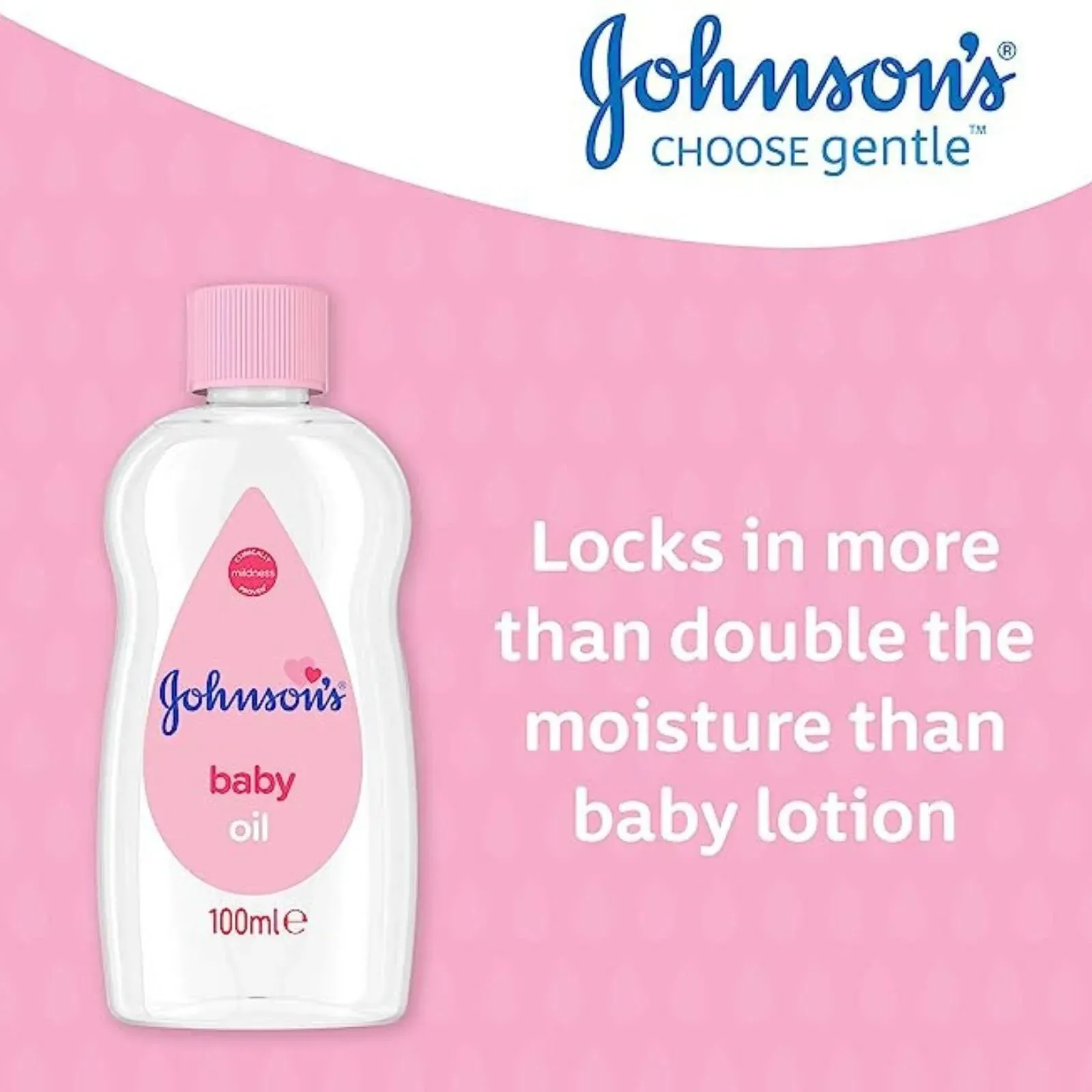 Johnson's Baby Oil 100ml