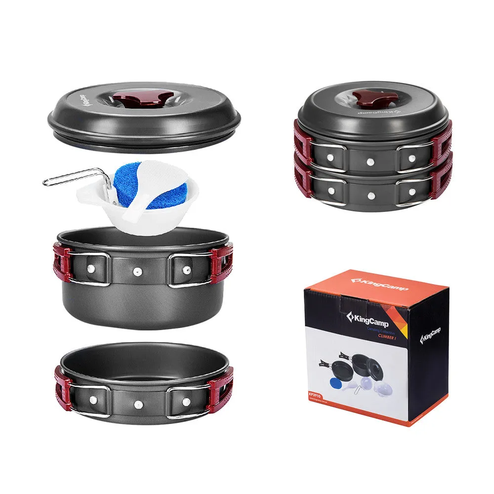 KingCamp 7 Pcs Camping Cookware Cooking Set