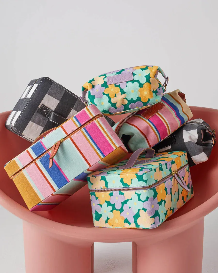 Kip & Co - Toiletry Bag (Jaipur Stripe)