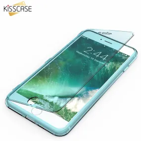 KISSCASE For iPhone 7 7 Plus Case Newest Candy Color Soft TPU Ultra Flip Case For Apple iPhone 6 6S Plus Clear Transparent Cover