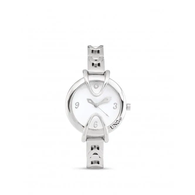 Ladies Brave White Silver Splendid Watch REL0145BLNMTL0