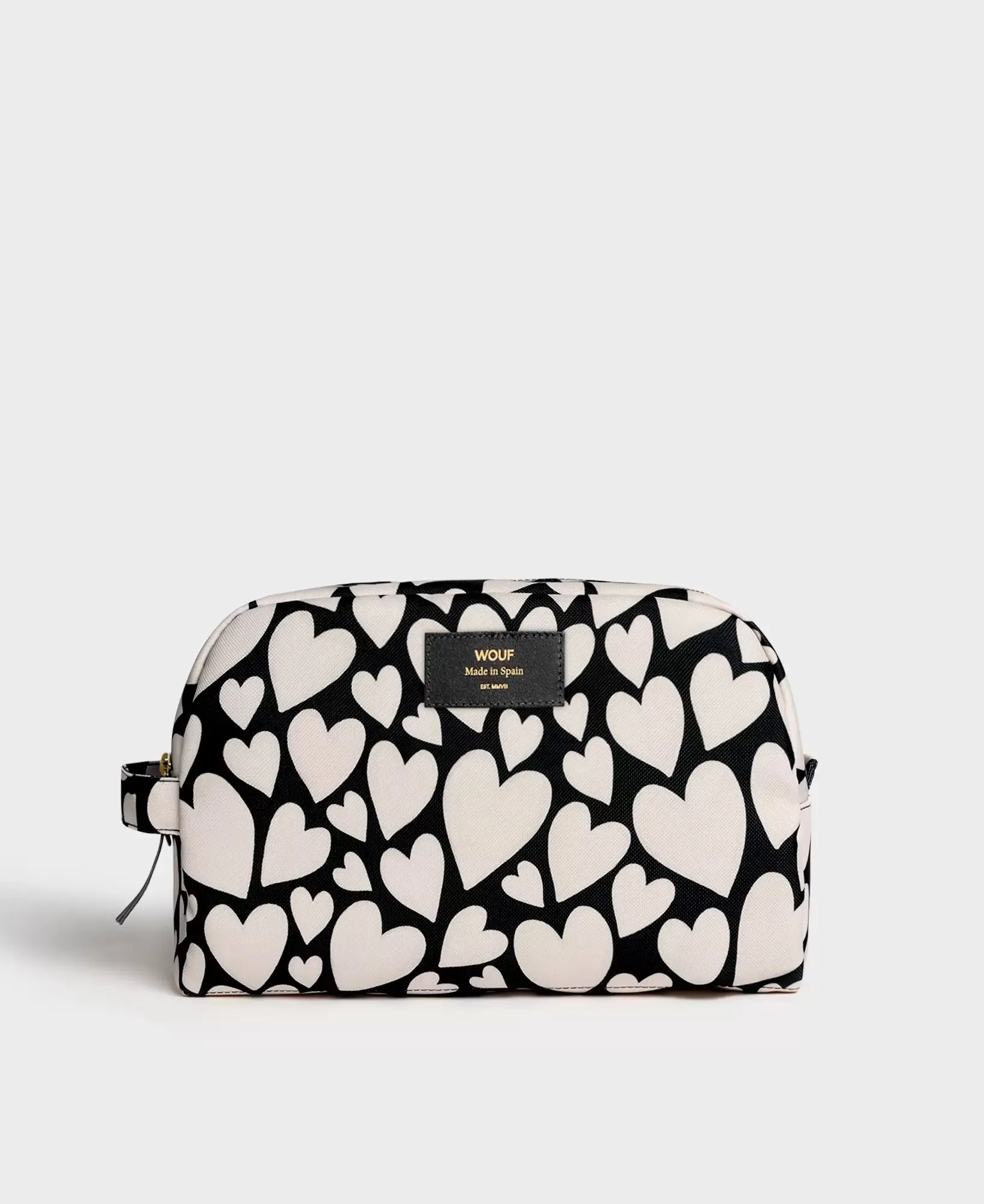 Large Toiletry Bag - Black Love