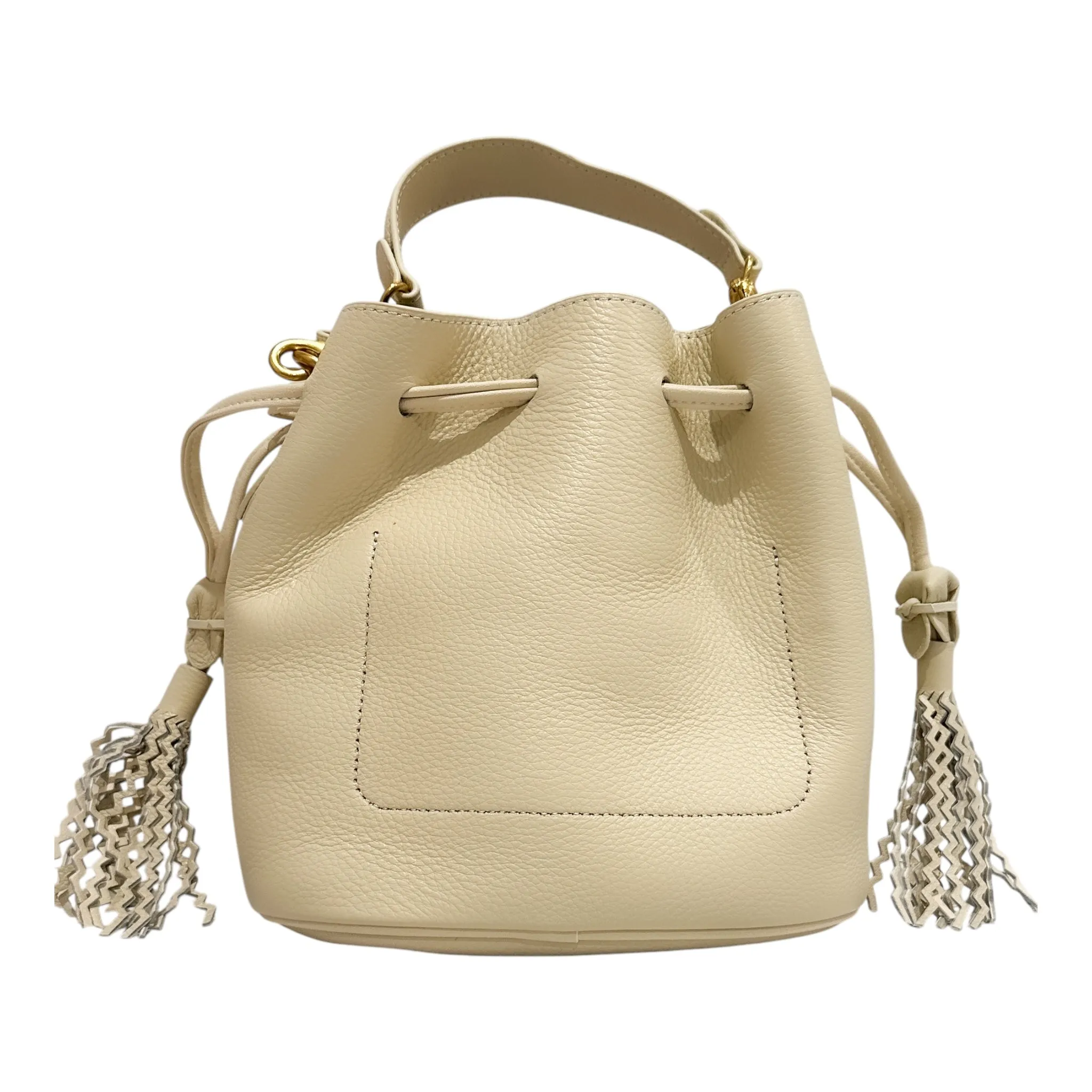 LEATHER BUCKET BAG (FINAL SALE)