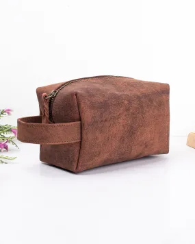 Leather Small Dopp Kit