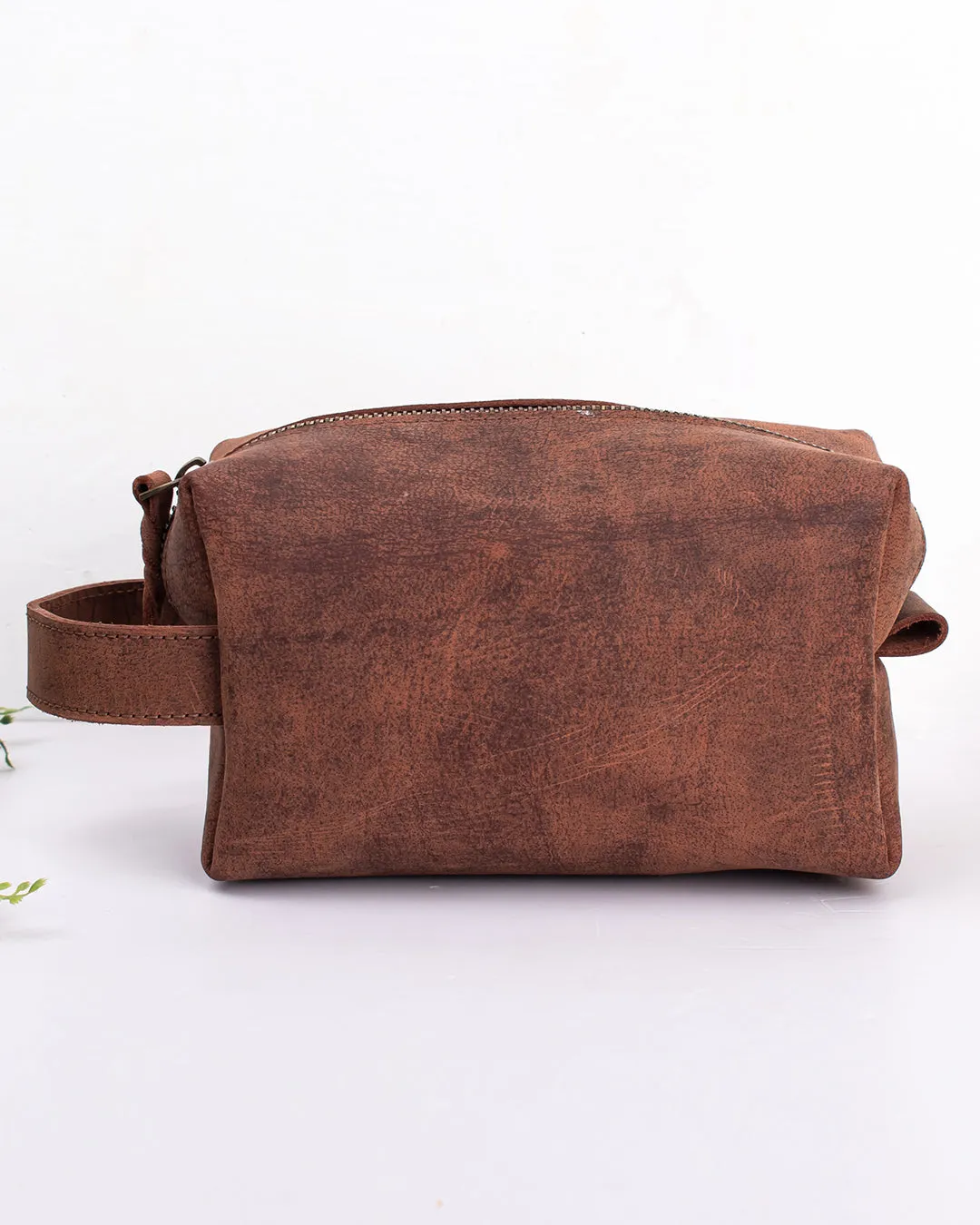 Leather Small Dopp Kit