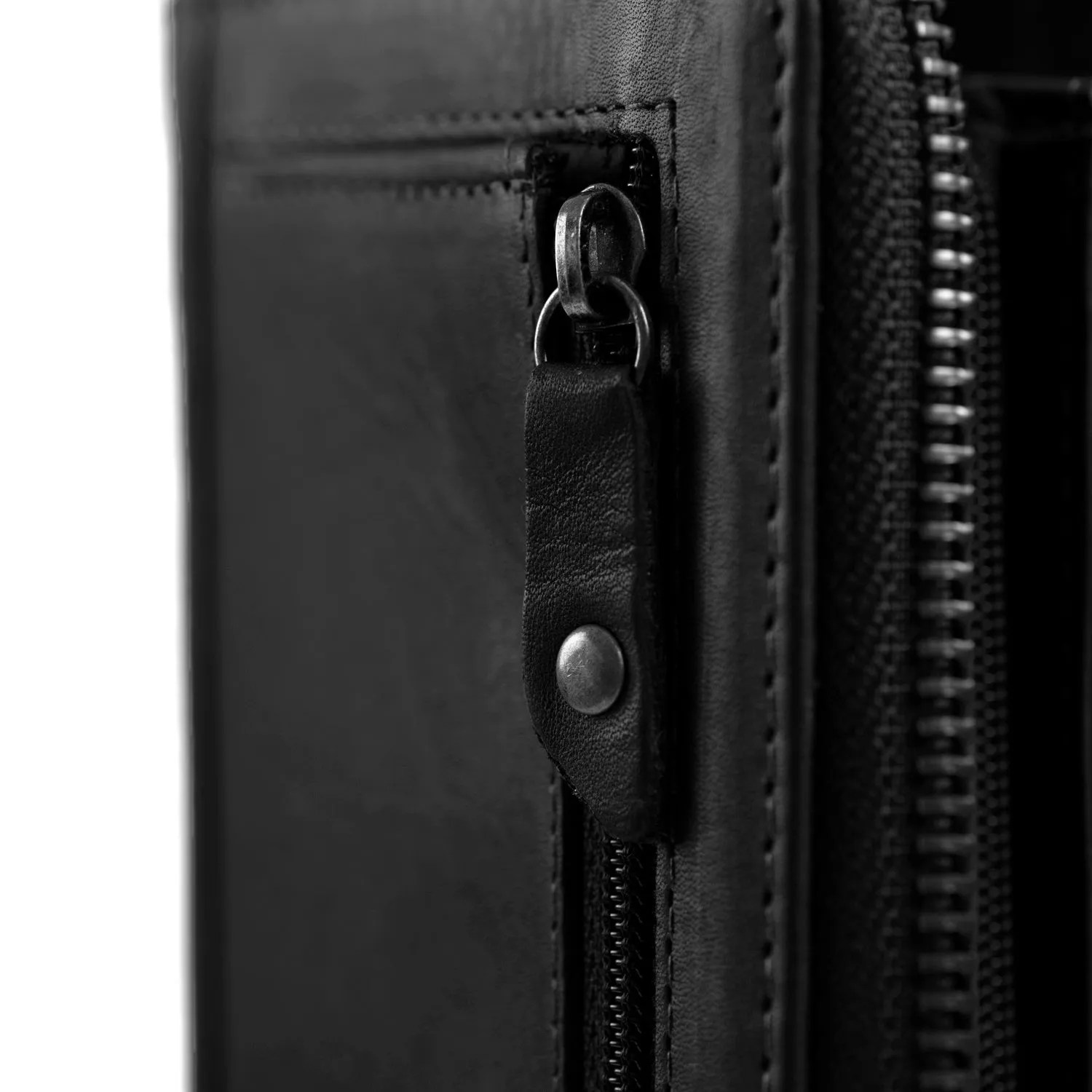 Leather Wallet Black Nova