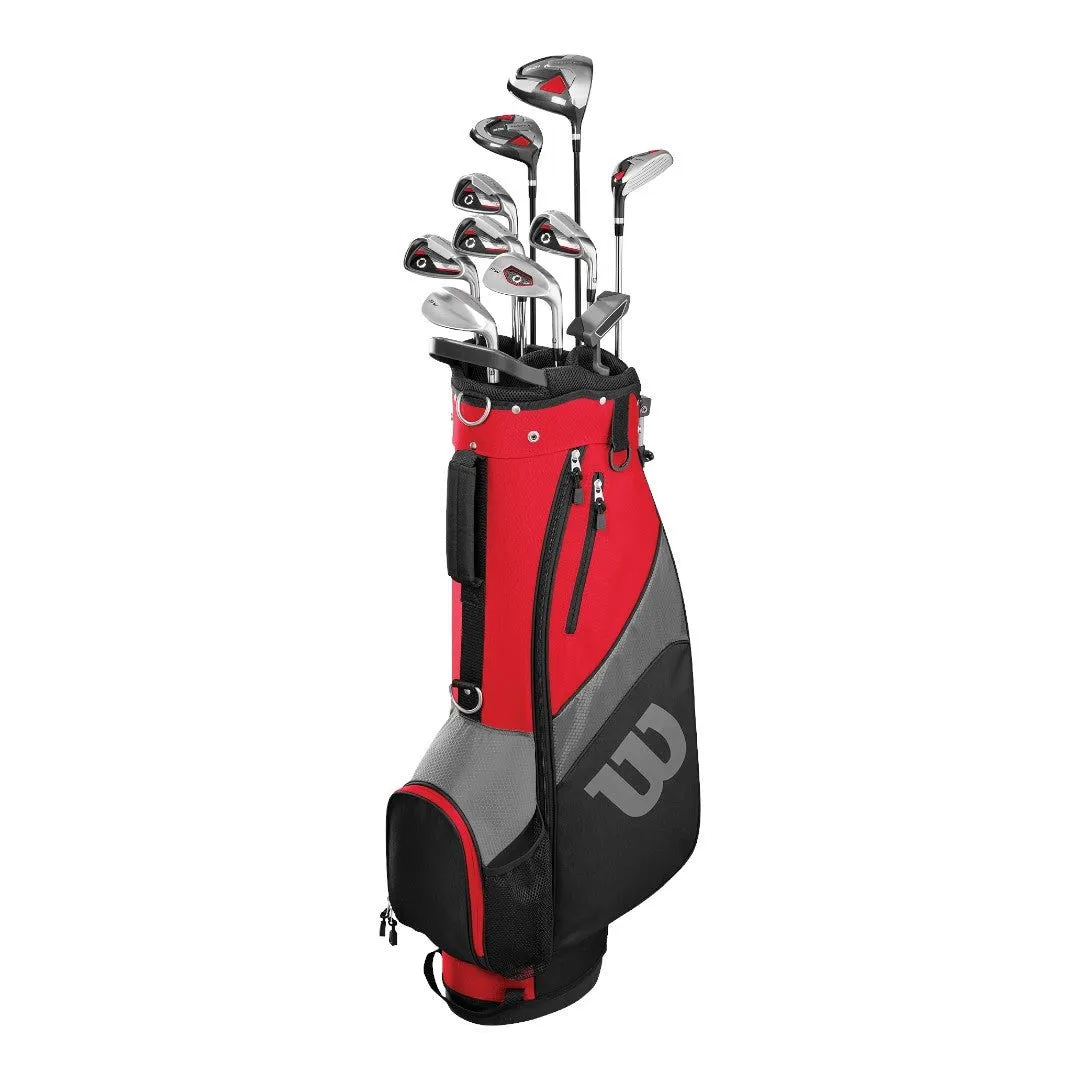 Left Handed Wilson Profile SGI Golf Package Set WGG157649 Steel/Graphite