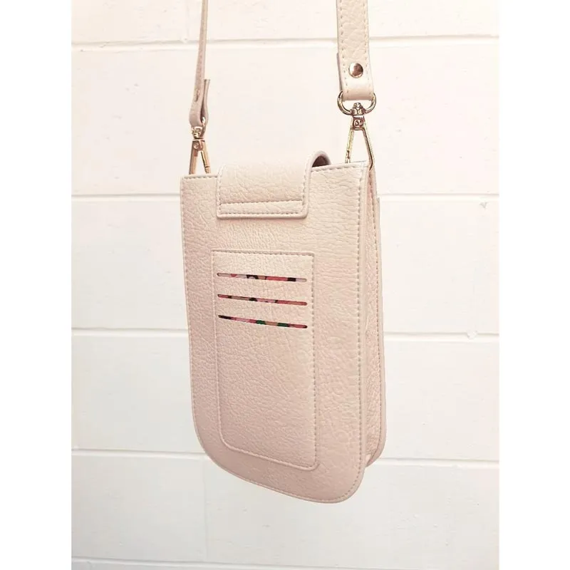 Lexi Cream Phone Bag