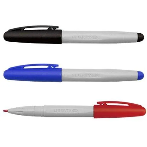 LIBERTY marker pen signature pen water-based signature pen thick 1.0MM black blue red