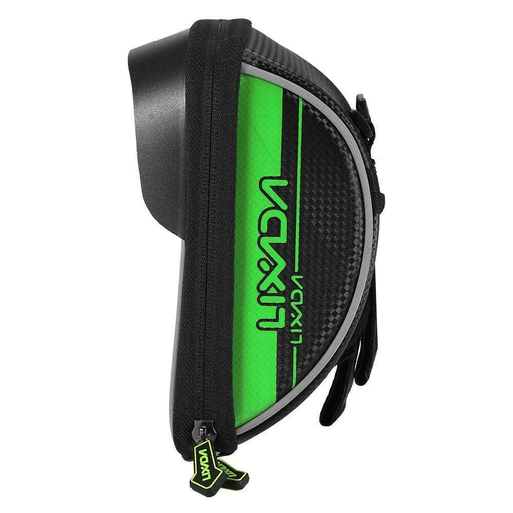 Lixada Cycling Bike Bicycle Bag Top Tube Handlebar Bag Touchscreen Cell Phone Mount Holder MTB Road Bike Bicycle Front Frame Bag