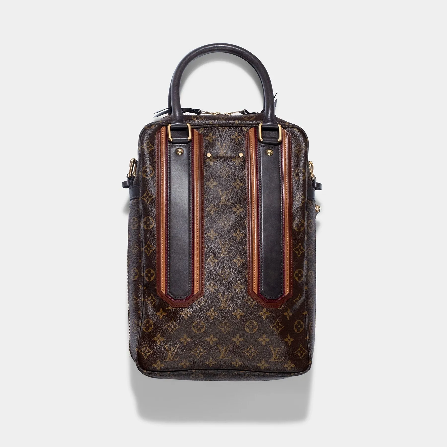 Louis Vuitton Monogram Bequia Porte Document Vertical Bag