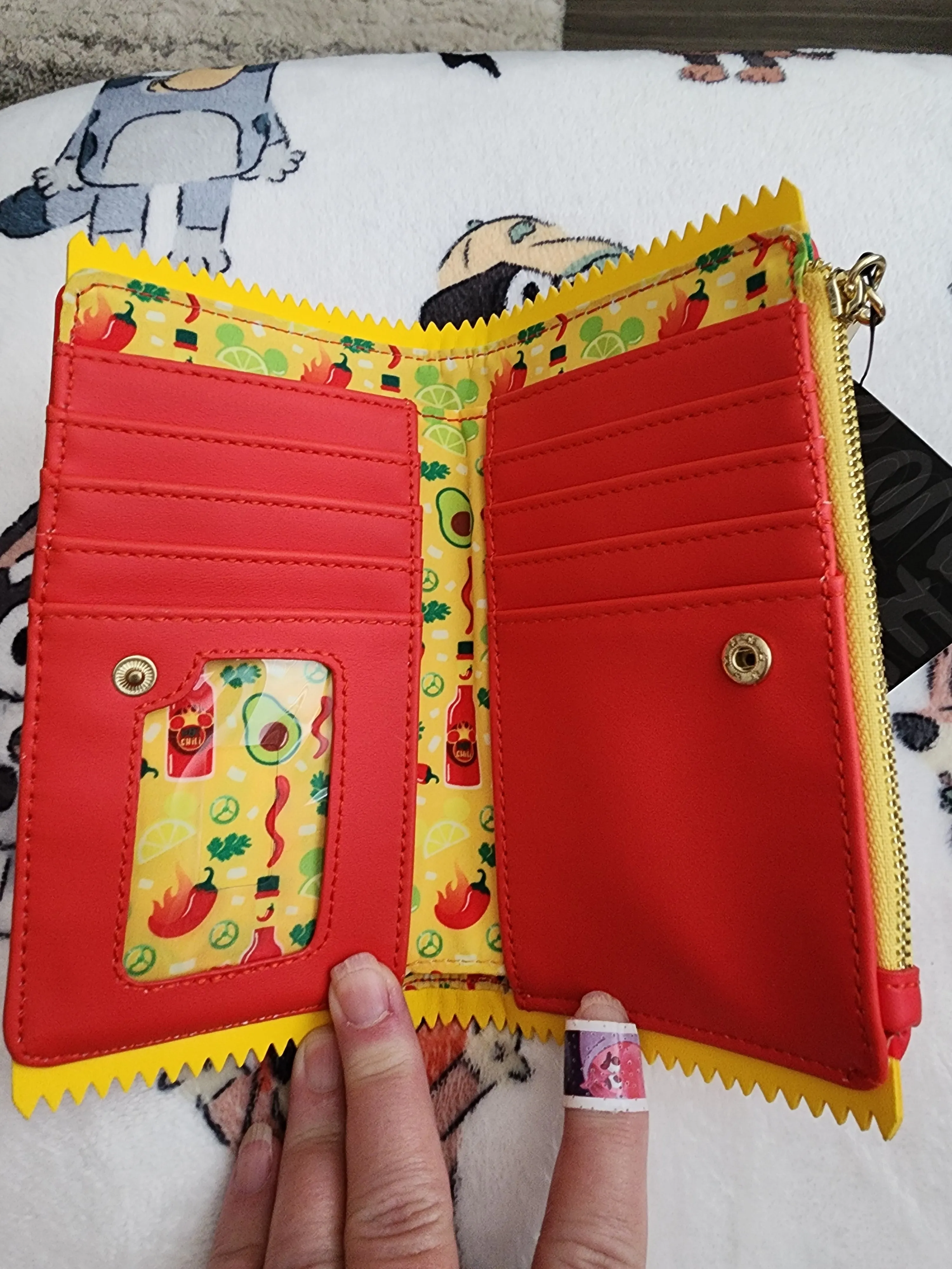 Loungefly Disney Mickey Mouse Hot Sauce Wallet