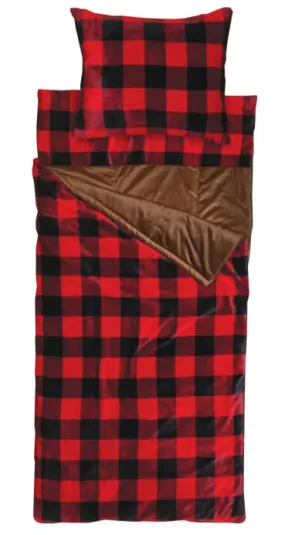 Lumberjack Red Slumber Bag