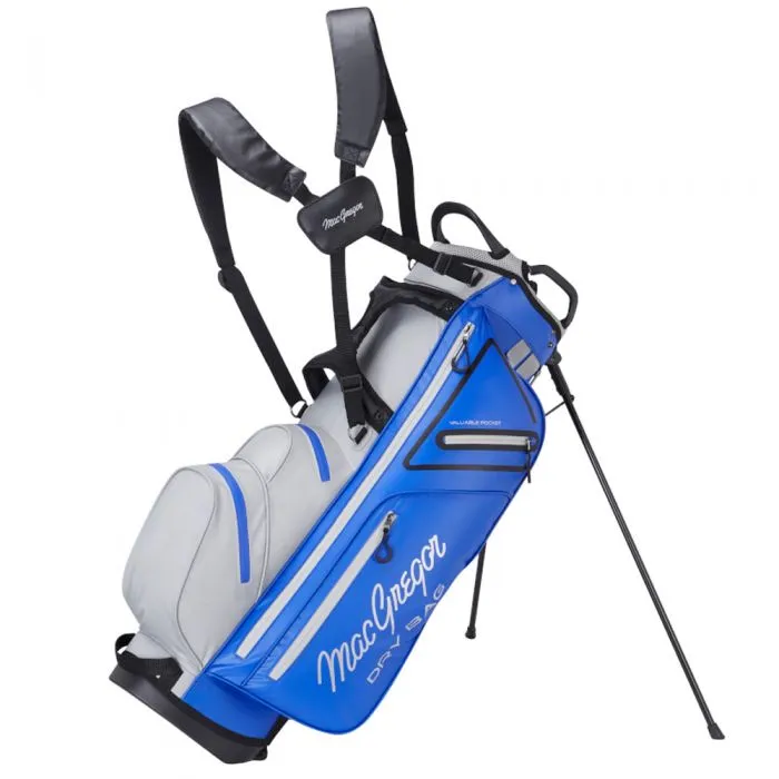 MacGregor MACTEC Water Resistant 9.5 inch Stand Bag - Blue/Silver