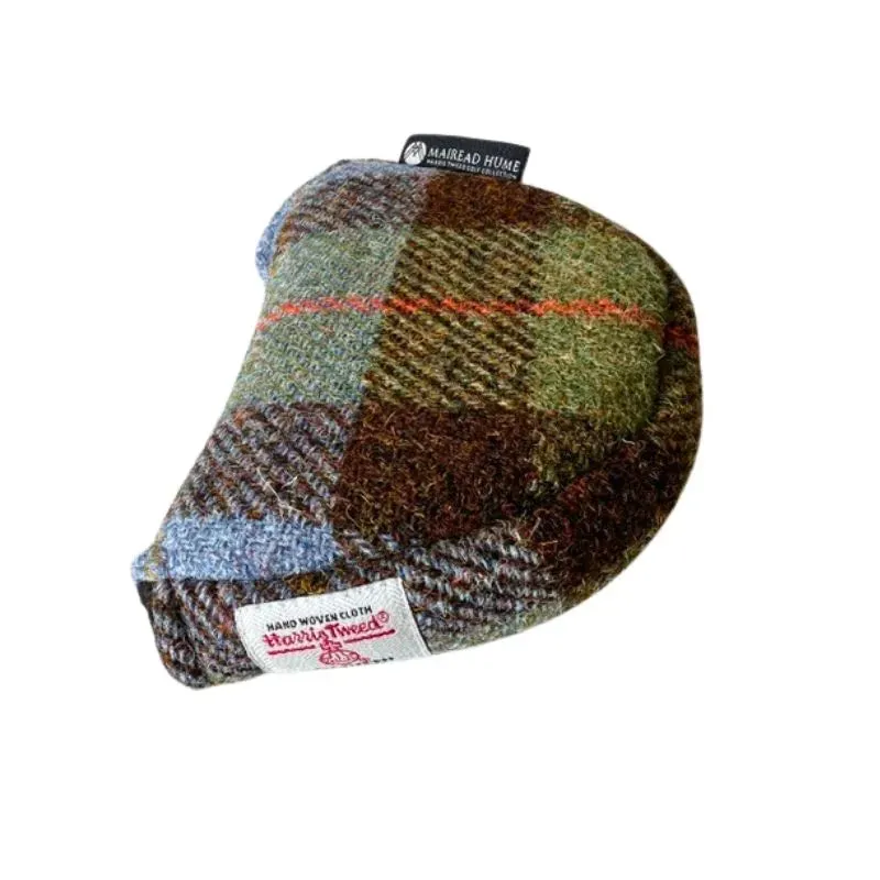 Mallet Golf Putter Cover with Magnet Closure in Harris Tweed®