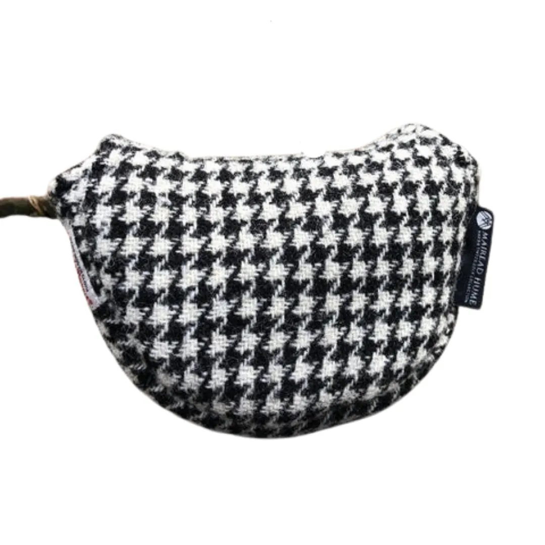 Mallet Golf Putter Cover with Magnet Closure in Harris Tweed®