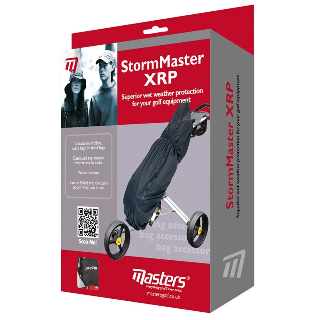 Masters StormMaster XRP Rain Cape Accessories - Game Black (Regular Packaging)