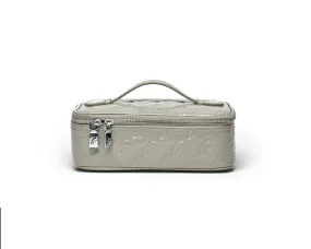 MEDIUM MONOGRAM TOILETRY BAG - MIRROR GRAY