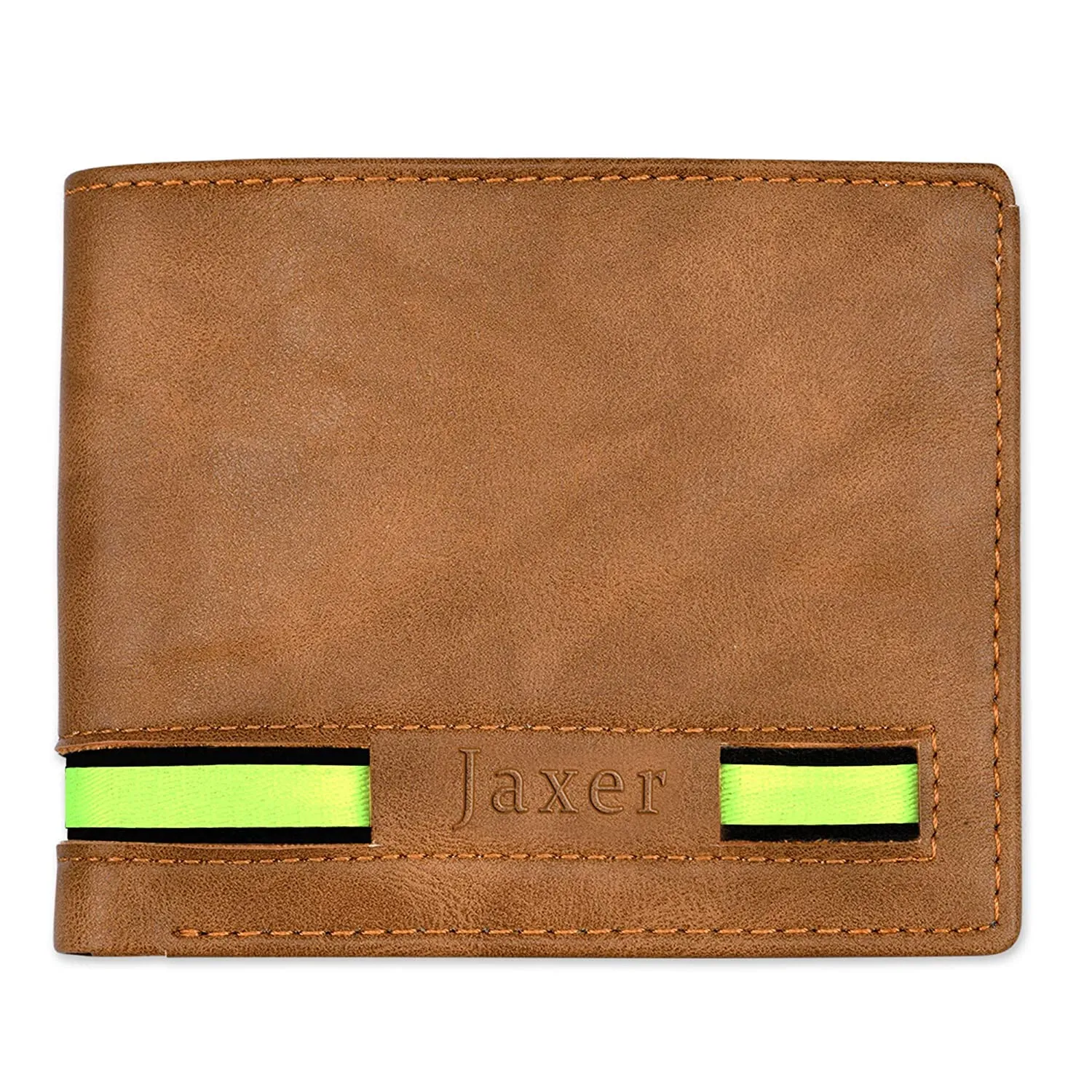 Men Trendy Brown Genuine Leather RFID Wallet - Mini  (3 Card Slots)