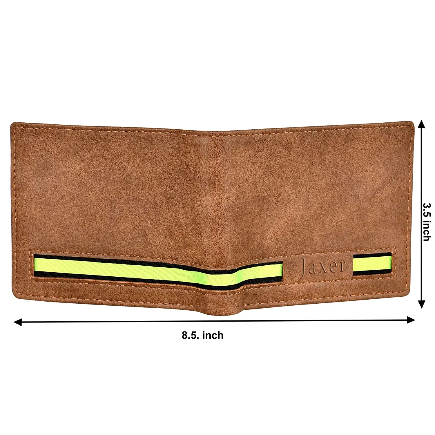 Men Trendy Brown Genuine Leather RFID Wallet - Mini  (3 Card Slots)