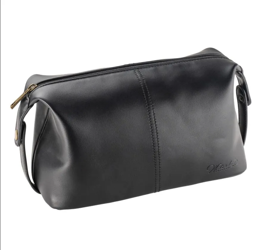 Mens Black Toiletry Bag