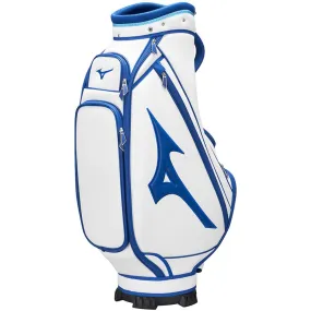 Mizuno Tour Staff Mid Bag - White/Blue