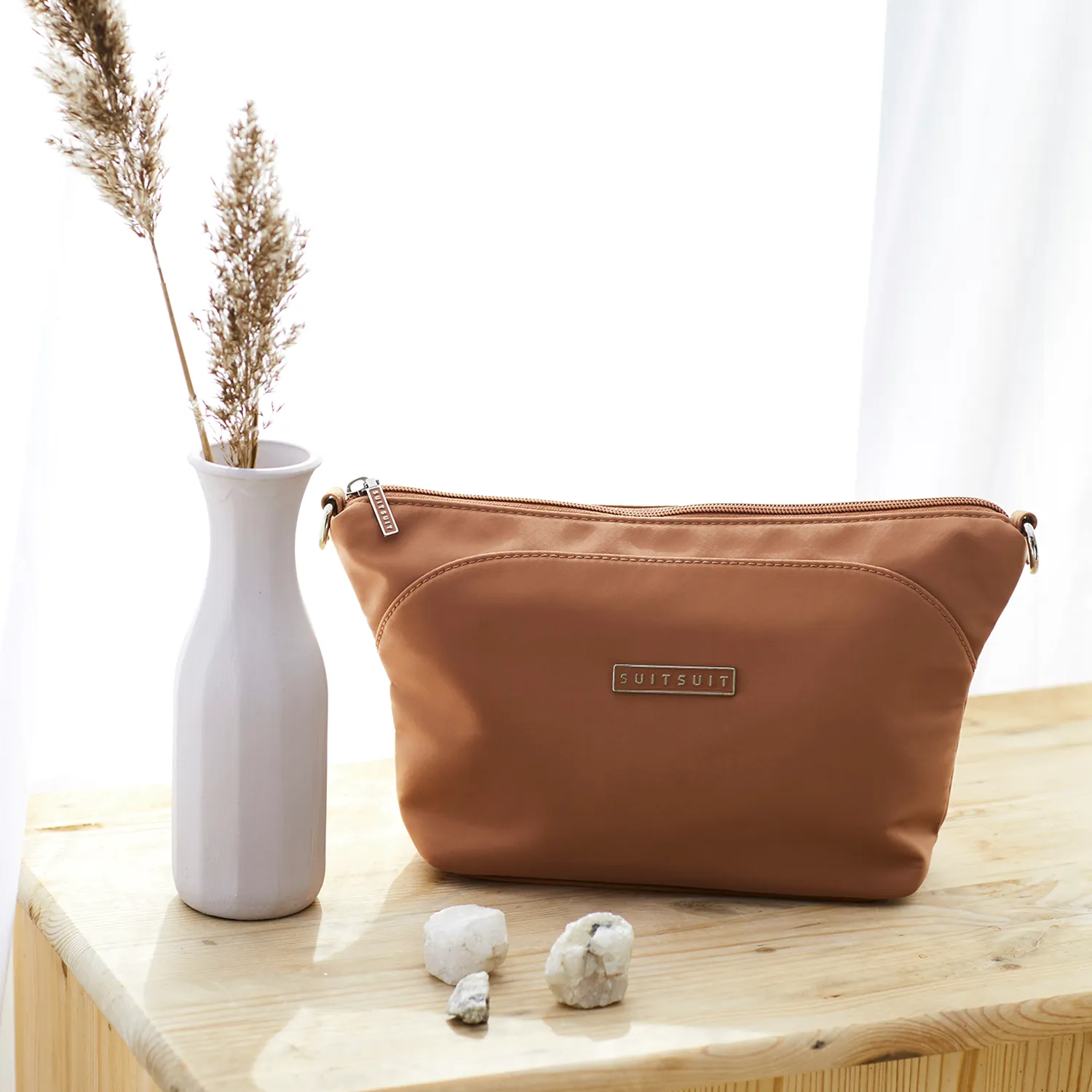 Natura - Maroon Oak - Toiletry Bag