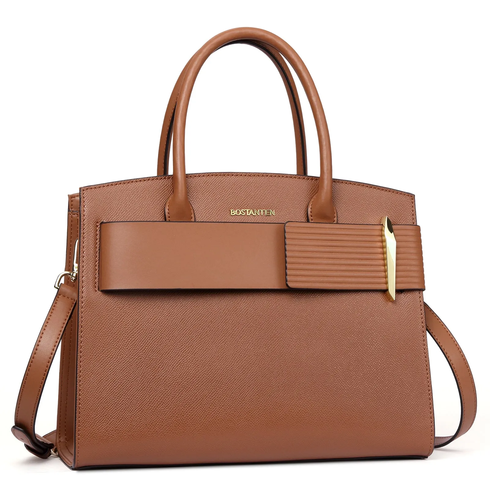 Nevin Stylish Leather Tote Bag - Designer Collection