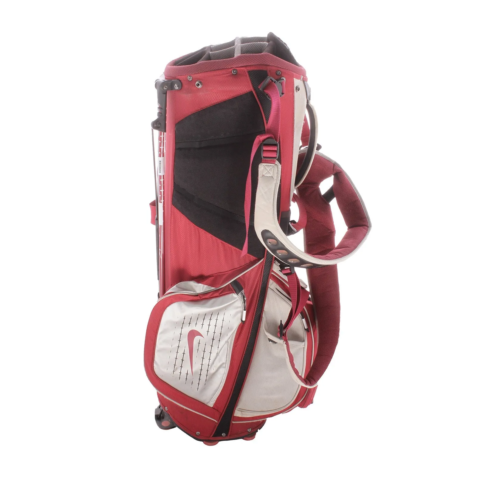 Nike Second Hand Stand Bag - Red/Grey